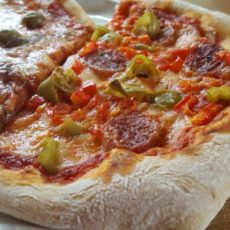 Pizza selbstgemacht