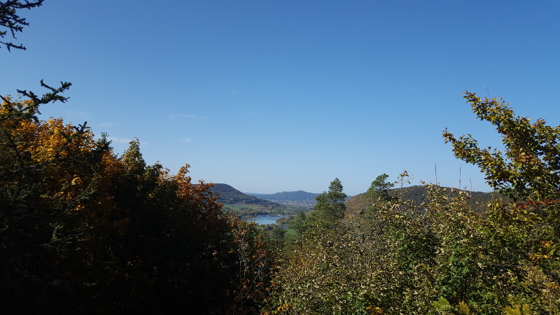 Wanderung Molsberger Tal - Aussicht bei Vogelfels