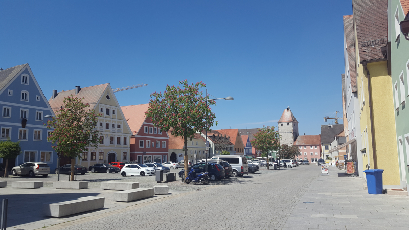 Freystadt historischer Marktplatz