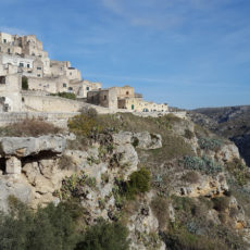 Sassi von Matera, Blick auf Schlucht