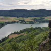 Aussicht auf den Happurger Stausee