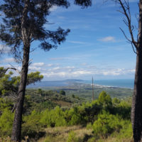 Aussicht bei Wanderung ab Rodi, Gargano