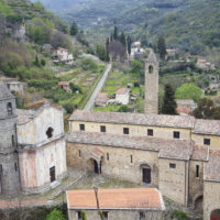 Dorf Ceriana, Provinz Imperia in Ligurien