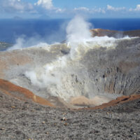 Cratere Vulcano Liparische Inseln