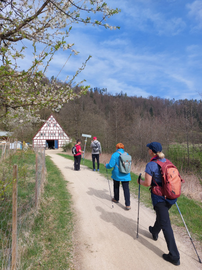 Beim Fastenwandern